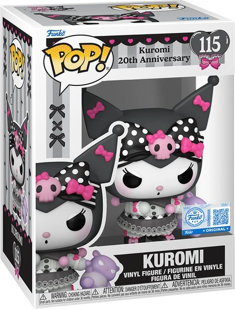 Figurka Funko Pop Sanrio Kuromi 20th Anniversary Kuromi 9.9 cm 88860 (889698888608) - obraz 1