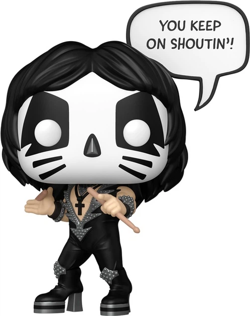 Фігурка Funko Pop Rocks Kiss The Catman 10 см 84123 (889698841238) - зображення 2