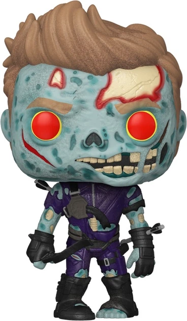 Фігурка Funko Pop Marvel Zombie Hawkeye 10.9 см 86649 (889698866491) - зображення 2