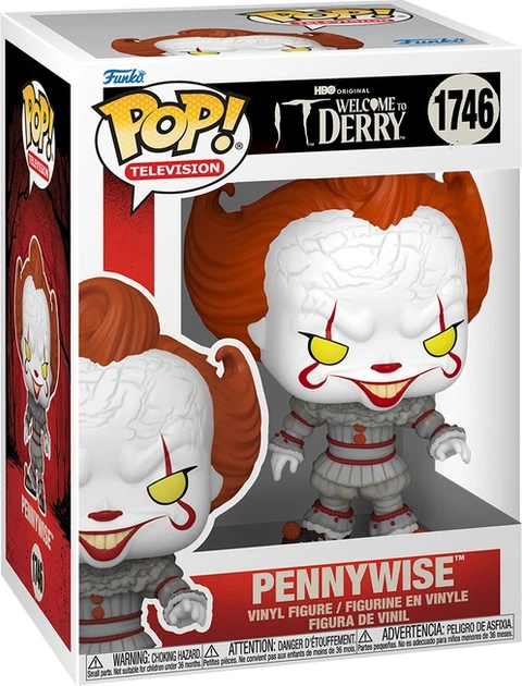 Фігурка Funko Pop Television Welcome to Derry Pennywise 12.4 см 86675 (889698866750) - зображення 1