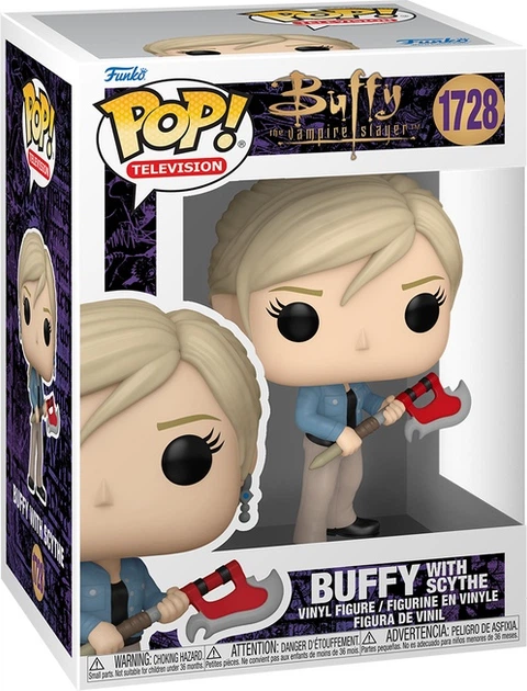 Фігурка Funko Pop Television Buffy The Vampire Slayer Buffy with Scythe 10.2 см 86253 (889698862530) - зображення 1