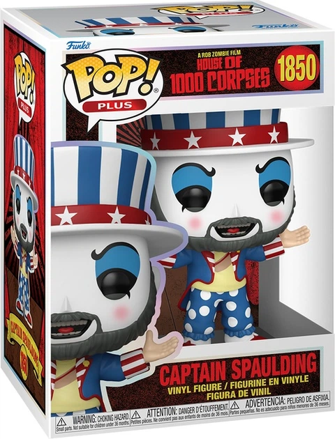 Фігурка Funko Pop Plus House of 1000 Corpses Captain Spaulding 11.7 см 86445 (889698864459 - зображення 1