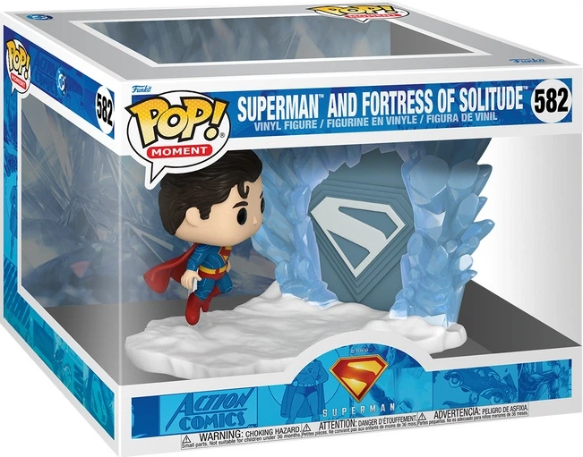 Фігурка Funko Pop Moment Superman and Fortress of Solitude 16.5 см 86642 (889698866422) - зображення 1