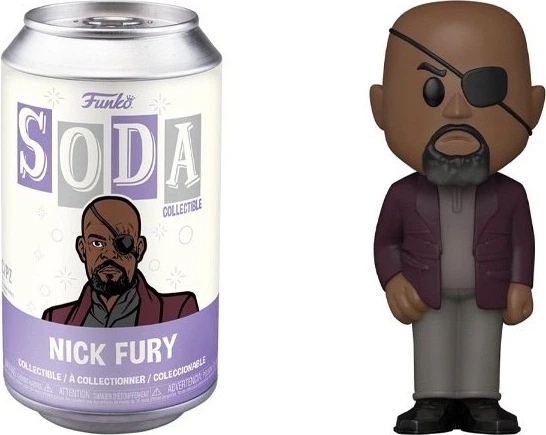 Фігурка Funko Pop Vinyl Soda Marvel Nick Fury 10 см 68772 (889698687720) - зображення 2