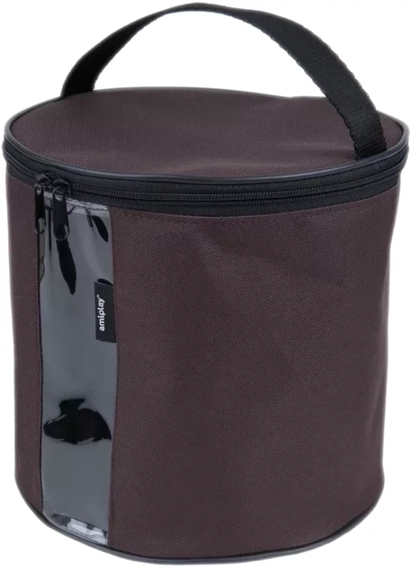 Контейнер дорожній для корму Amiplay amiTravel M Коричневий (5907563274679) - зображення 1