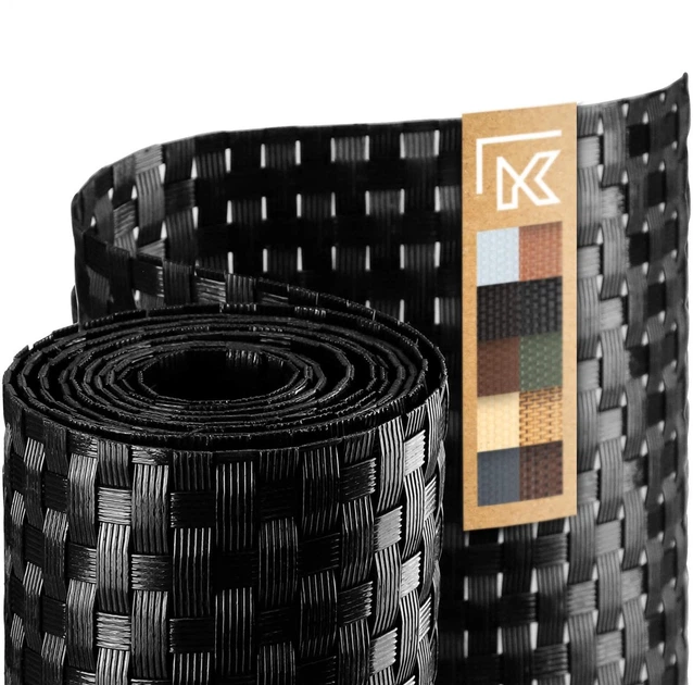 Парканна стрічка Kadax 19 x 255 см Чорна (K2885) - зображення 2