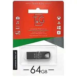 Флешка T&G 104 64GB 3.0 USB-Type C металева - Фото 1 Флешка T&G 104 64GB 3.0 USB-Type C металева - изображение 1