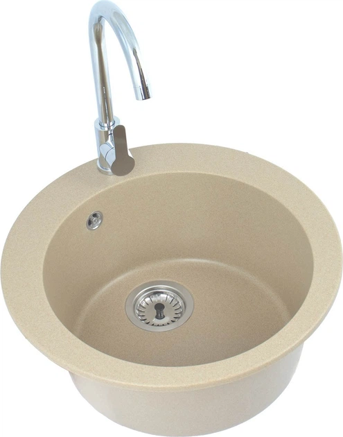 Zlew kuchenny Alveus Victoria 9811055SEN Beżowy - obraz 1