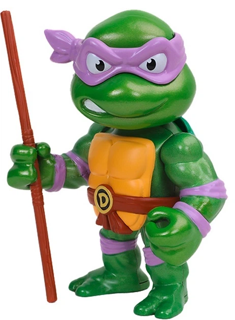 Figurka metalowa Jada Wojownicze Żółwie Ninja 4 Donatello 10 cm 253283003 (4006333071195) - obraz 4