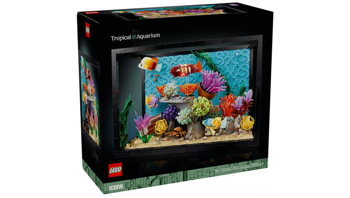 Конструктор Lego Tropical Aquarium Тропический Аквариум Icons