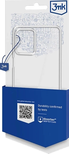 Etui plecki 3MK Armor Case na Motorola Moto G54 Transparent (5903108555319) - obraz 3