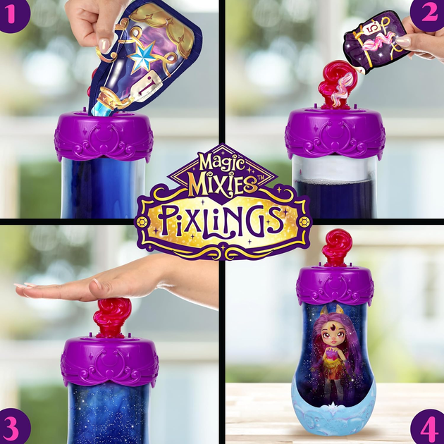 Кукла Меджик Микс Пикслинг Пиппа Огненный Конь Magic Mixies Pixlings Pippa 15700 - изображение 4