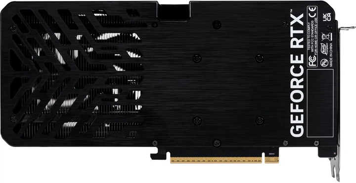 Karta graficzna Gainward PCI-Ex GeForce RTX 5060 Ti Ghost OC 8GB GDDR7 (128bit) (2632/28000) (HDMI, 3 x DisplayPort) (NE7506TT19P1-GB2062B) - obraz 2