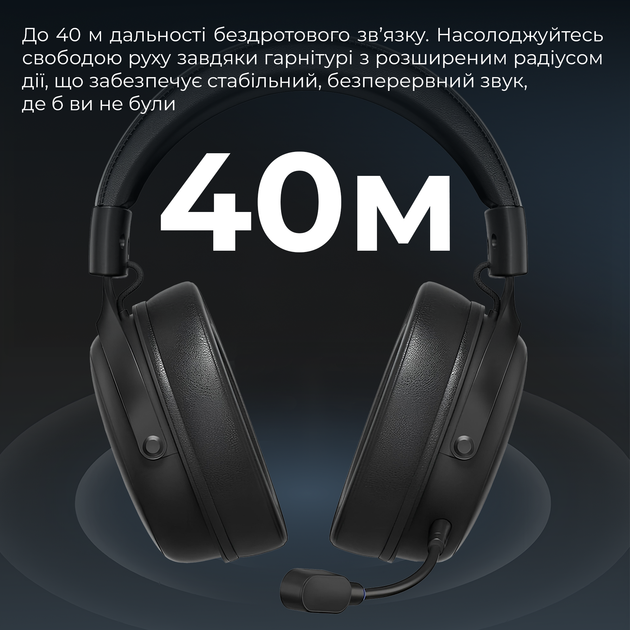 Наушники GamePro Asgard Skadi Wireless 7.1 (HSW191B) 4-Mode - изображение 16