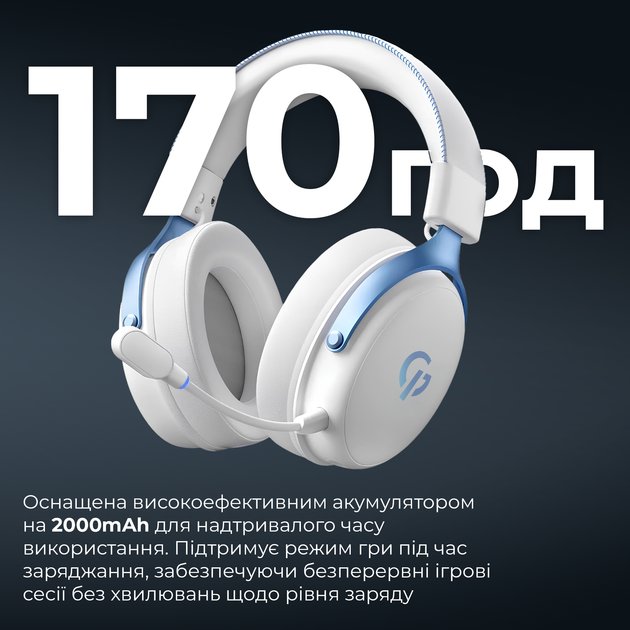 Наушники GamePro Asgard Skadi Wireless 7.1 (HSW191WB) 4-Mode - изображение 5