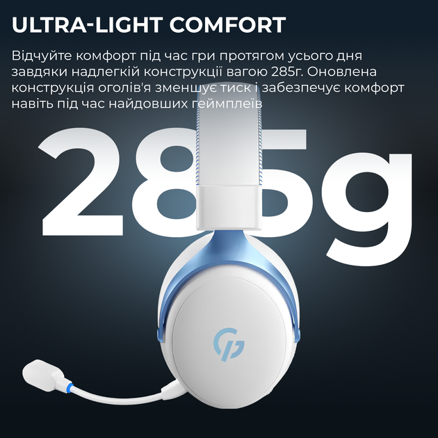 Наушники GamePro Asgard Skadi Wireless 7.1 (HSW191WB) 4-Mode - изображение 9