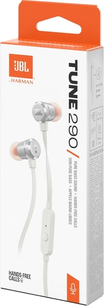 Навушники JBL Tune 290 Silver (JBLT290SILE) - зображення 3