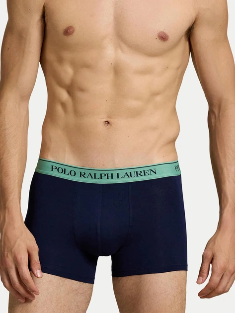 Zestaw majtek męskich typu bokserki Polo Ralph Lauren 714830299185 M 3 szt Granatowy (3616854785184) - obraz 5