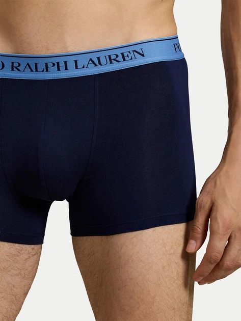 Zestaw majtek męskich typu bokserki Polo Ralph Lauren 714830299185 S 3 szt Granatowy (3616854784415) - obraz 6