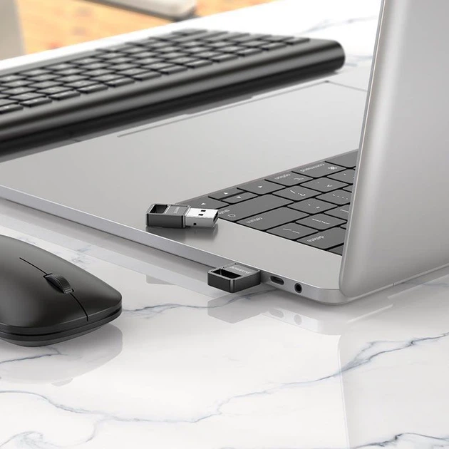 Bluetooth адаптер BOROFONE DH8 USB BTчорний - изображение 2