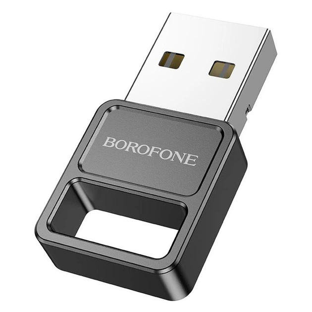 Bluetooth адаптер BOROFONE DH8 USB BTчорний - изображение 4