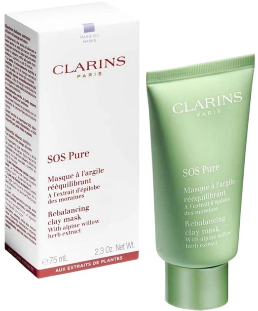 Maska do twarzy Clarins Sos Pure 75 ml (3666057335631) - obraz 2
