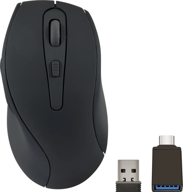 Mysz Speedlink Axon Silent & Antibacterial Rechargeable Mouse Bezprzewodowa Czarna (4027301351347) - obraz 5