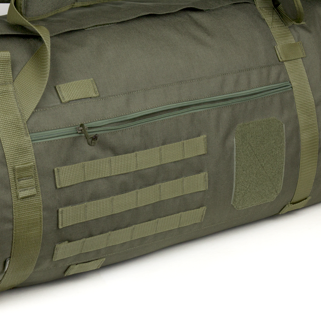 Сумка-рюкзак (армійський баул) Dozen Military Transport Bag (100 л) "Olive" (40*40*80 см) - зображення 6