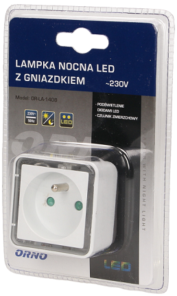 Розетка с LED лампой "ночником" OR-LA-1408 ORNO - изображение 2