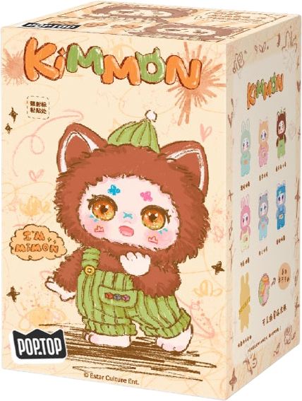 Pluszowa zabawka niespodzianka z pierścieniem Pop Top Kimmon Ja Mymon 556005 (6973100043861) - obraz 1