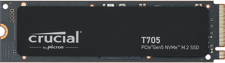 SSD M.2 накопичувач Crucial T705 4TB (CT4000T705SSD3) - Фото 1 SSD M.2 накопичувач Crucial T705 4TB (CT4000T705SSD3) - изображение 1