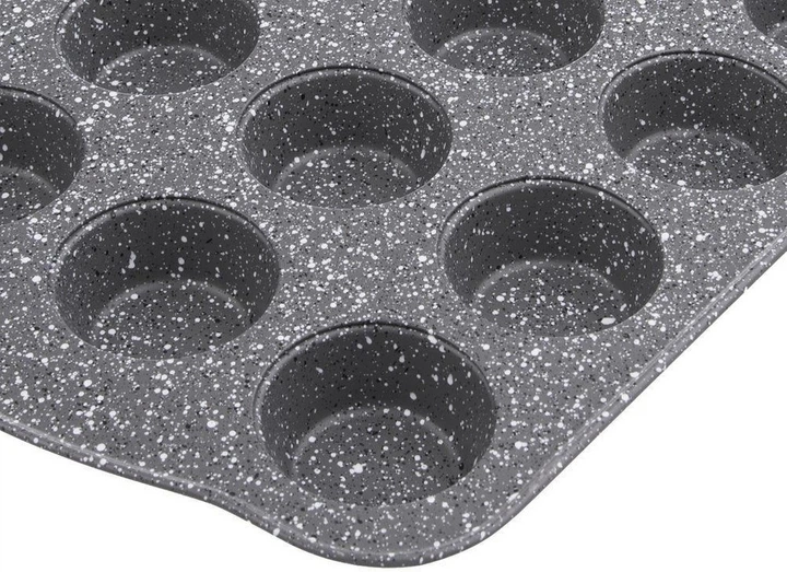 Forma Orion Grande do muffinek granitowa 42 x 26 x 2.5 cm (120029) (8592381149413) - obraz 3