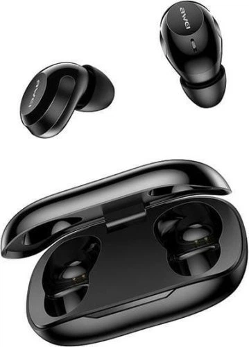 Słuchawki Awei T20 ENC TWS Black (6954284011952) - obraz 1