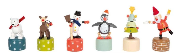 Zestaw figurek Small Foot drewnianych tańczących 12 szt (4020972126764) - obraz 2