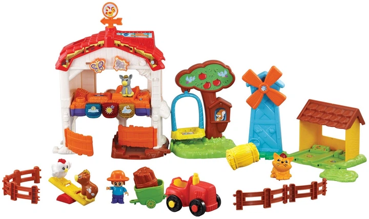 Zabawka interaktywna VTech wesoła farma zwierzęca 3830753 (3417765406232) - obraz 1