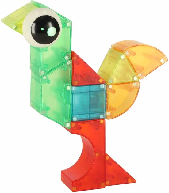 Магнітний конструктор Dige що світиться, елементи фігури 3D 32 елементи (5903039752719) - зображення 4