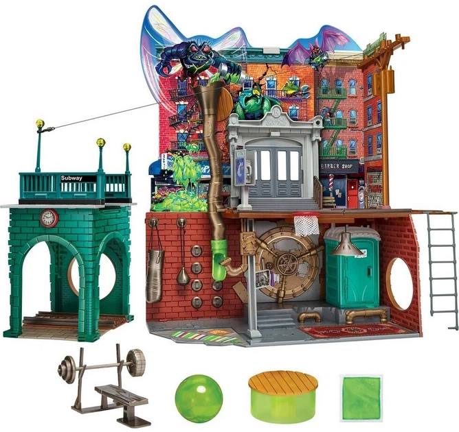 Zestaw do gry Boti Baza Żółwi Ninja (4650406) (043377834755) - obraz 2