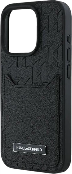 Панель Karl Lagerfeld Cardslots Monogram для iPhone 16 Pro Max Black (3666339294151) - зображення 6