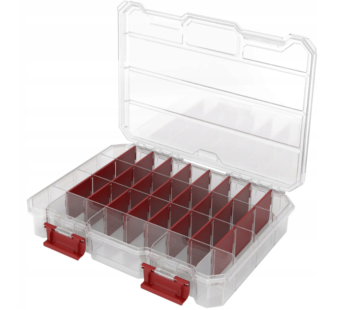 Надежный органайзер для инструментов Qbrick System Regular Compact Organizer L TRA (5901238261551) - Фото 2 Надежный органайзер для инструментов Qbrick System Regular Compact Organizer L TRA (5901238261551) - изображение 2