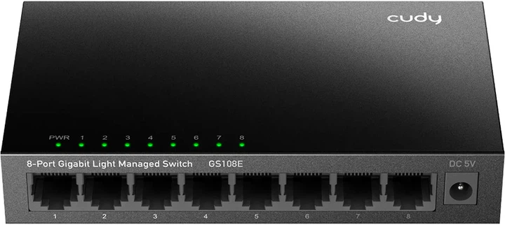 Przełącznik Cudy GS108E (73-00584) - obraz 1