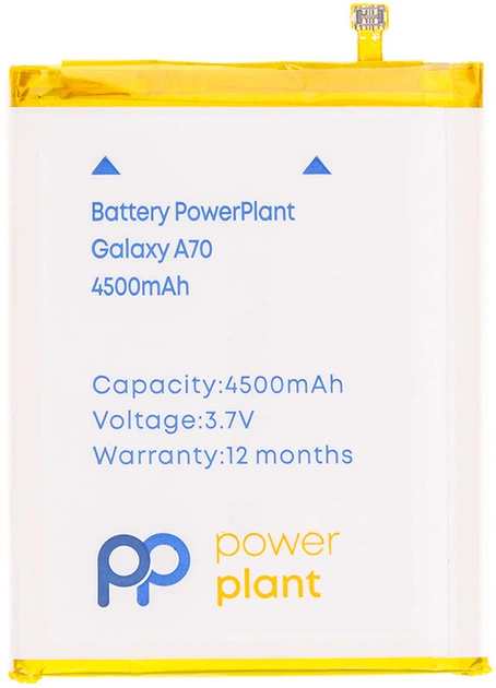 Акумулятор PowerPlant Samsung Galaxy A70 (EB-BA705ABU) 4500 мА·год (SM170715) - зображення 1