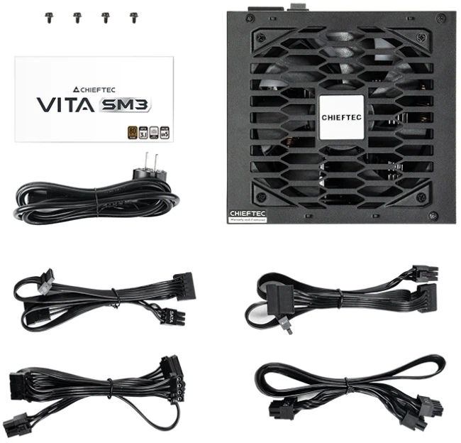 Zasilacz Chieftec Vita SM3 BPX-850-C 80+ Bronze 850 W - obraz 6