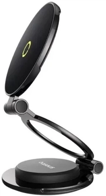 Uchwyt samochodowy na telefon Baseus MagPro Series II Magnetic Car Mount Stick-on Version Cosmic Black (C40172900121-00) - obraz 3