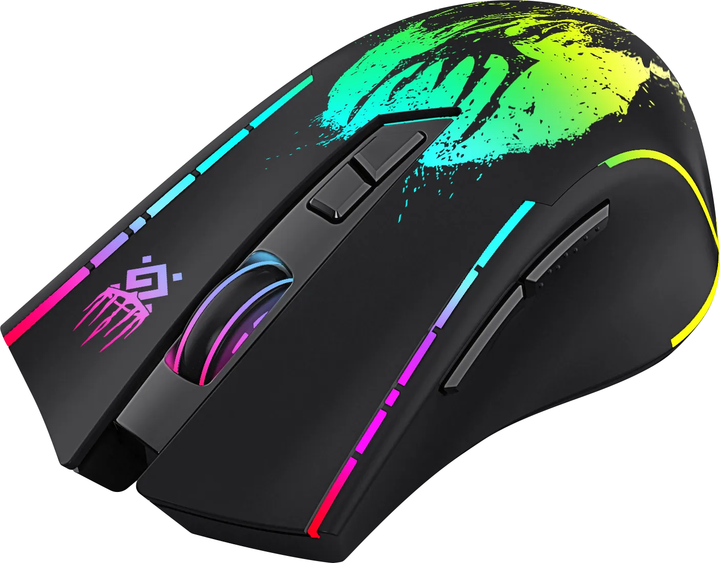 Миша Defender Kronos GM-695 Wireless Black (4745090825107) - зображення 3