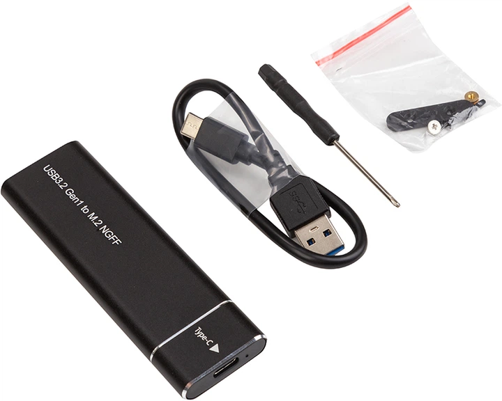 Obudowa zewnętrzna PowerPlant dla M.2 SSD USB 3.2 (HC380305) - obraz 3