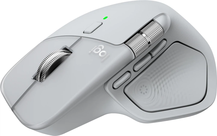 Mysz Logitech MX Master 4 Performance Wireless/Bluetooth Pale Grey (910-007563) - obraz 1