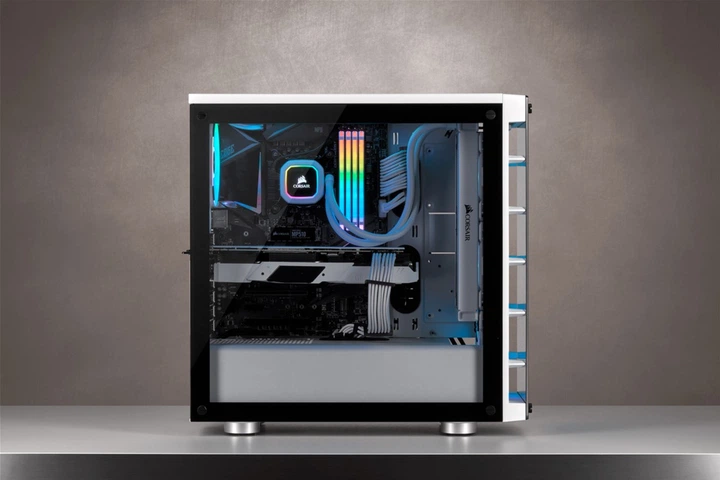 Obudowa Corsair 465X RGB White (CC-9011189-WW) - obraz 2