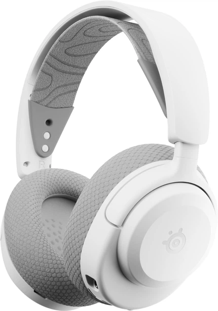 Słuchawki SteelSeries Arctis Nova 3P Wireless MultiPlatform White (SS61687) - obraz 2