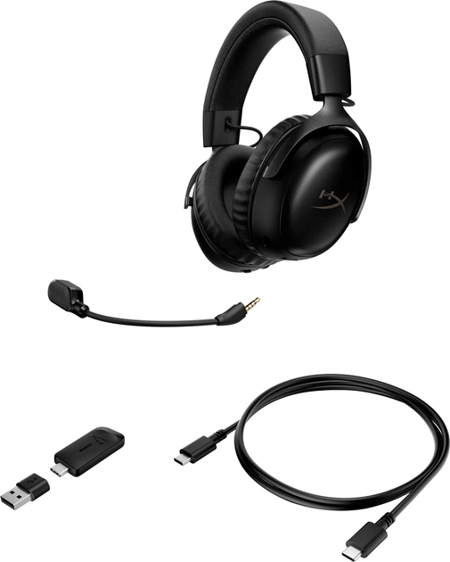 Słuchawki HyperX Cloud III S Wireless Black (A59YZAA) - obraz 8