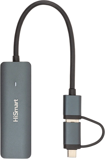 USB-hub PowerPlant USB 3.0 - 4 x USB 3.0 (CA913466) - obraz 2